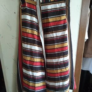 Striped skirt with 2 splits down the side